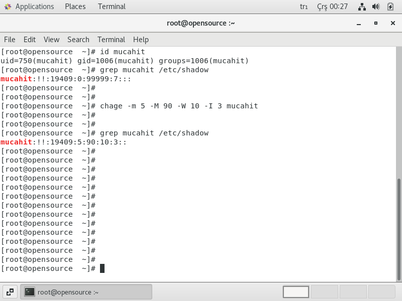 chage command linux