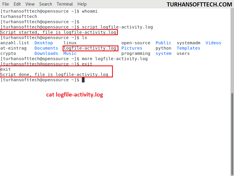 Terminal Commands
