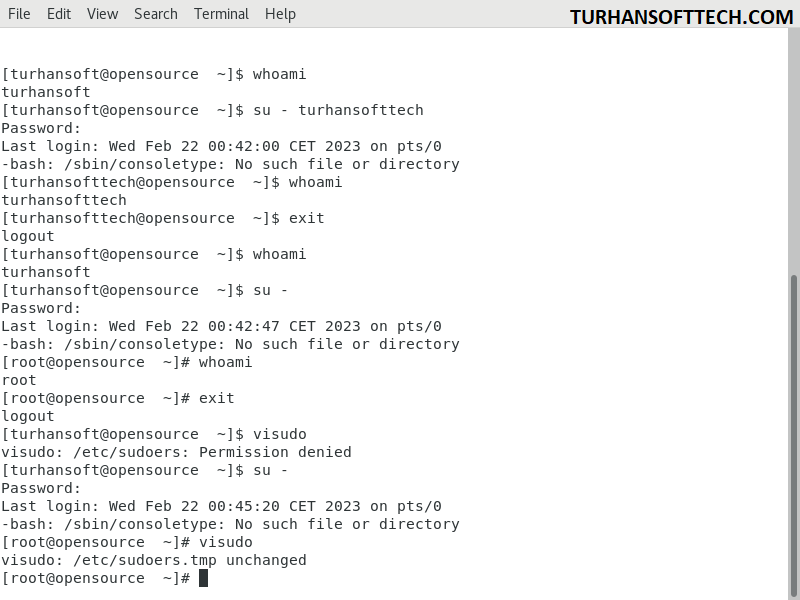 sudo user linux 