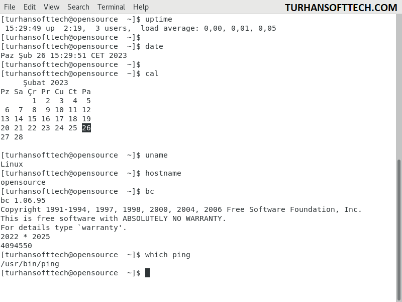 System İnformation Utility Command in Linux 