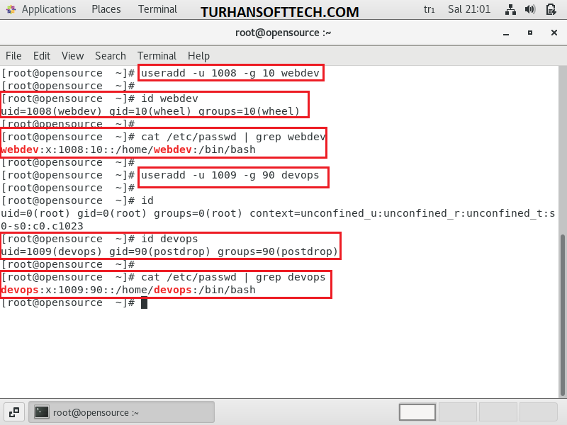 User Management Linux