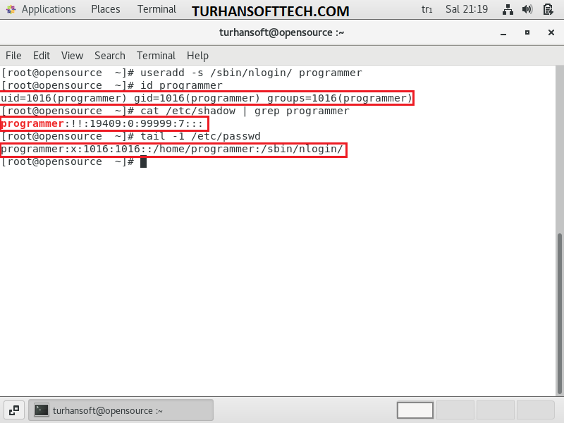 User Management Linux