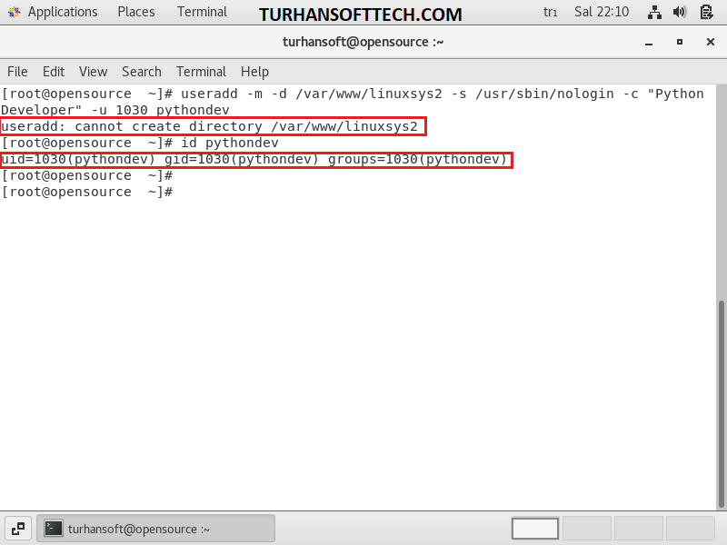 User Management Linux