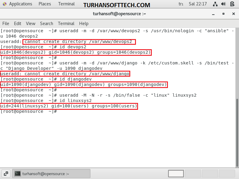 User Management Linux